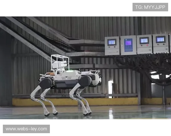 机器狗等智能设备上岗 革新赛场巡检流程 机器狗等智能设备上岗 革新赛场巡检流程